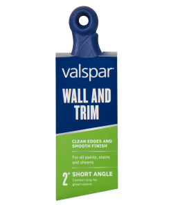 Valspar Wall and Trim Short Rubber Handle Angle 2-in Brush