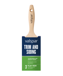 Valspar Trim and Siding Flat 3-in Brush