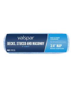 Valspar 9-in x 3/4-in Stucco, Decks and Masonry Knit Roller Cover