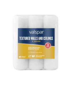 Valspar 3-pack 9-in x 1/2-in Textured Walls and Ceilings Woven Roller Cover