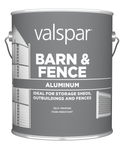 Valspar Barn & Fence Oil Aluminum Exterior Paint
