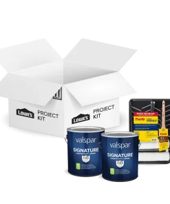 Valspar Lowe's Project Kit with Valspar Signature? Interior Paint + Primer