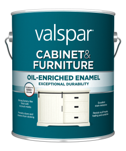 Valspar Cabinet & Furniture Oil-Enriched Enamel